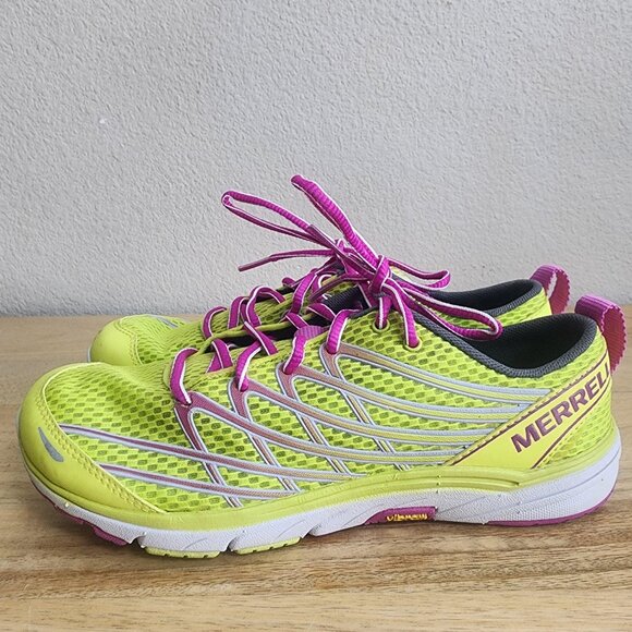 Merrell M-Connect Shoes Womens Size 7 High Viz Purple Vibram Running J06300 - Picture 5 of 12